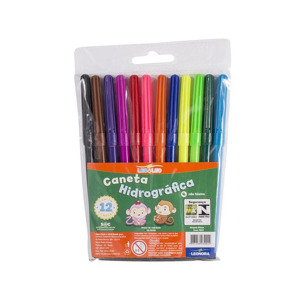 Hidrocor Leonora com 12 Cores