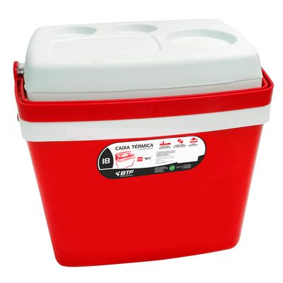 Caixa Térmica Botafogo Vermelha 18L
