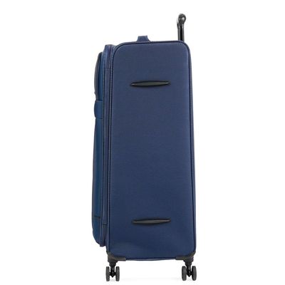 Mala Grande 32 kg Poliéster 4 Rodas Edimburgo Azul G / Azul