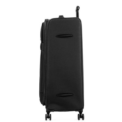 Mala Grande 32 kg Poliéster 4 Rodas Edimburgo Preta G / Preto
