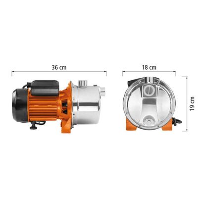 Bomba D'água Elétrica Autoaspirante Inox BTA05i Tramontina Motobomba Poço Artesiano