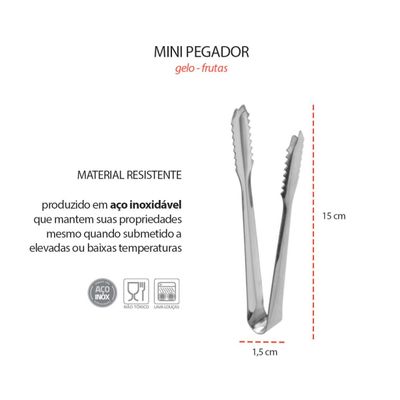 Balde de Gelo Inox com Pegador Drinks Bar Bartender 4,5L