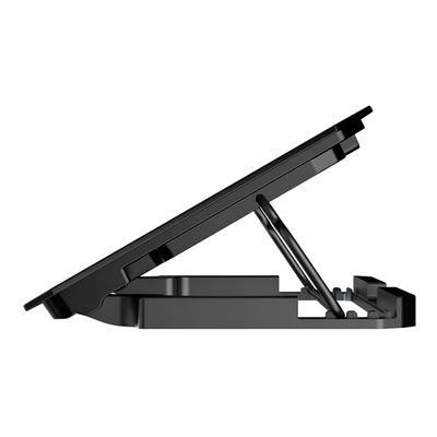 Base Suporte Resfriador Notebook 2 Coolers LED Informática - com Ventoinhas e Ajuste Ergonômico