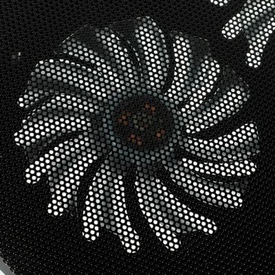 Base Suporte Resfriador Notebook 2 Coolers LED Informática - com Ventoinhas e Ajuste Ergonômico