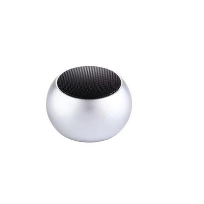 Mini Caixa De Som Bluetooth Bolinha Metal Amplificada Speaker 3w Cor:Rosa