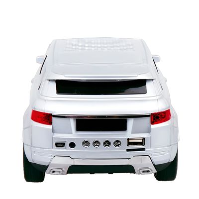 Mini Caixa de Som Portátil Formato Carro SUV Música - Caixa de Som Automotiva WS-389 com LEDs e 10W de Potência Cor:Azul