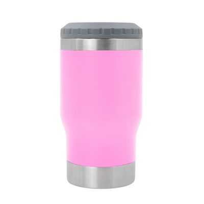 Copo Térmico Porta Lata Garrafa Long Neck Copo Abridor Cor:Laranja