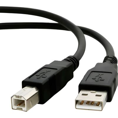 Cabo Extensor USB 2 Metros para Impressoras, Scanners e Multifuncionais – Alta Performance