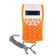 Mini Calculadora de Bolso Cordão 8 Dígitos Cálculo Cor:Verde