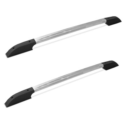Rack de Teto Longarina Rampage 2023 a 2025 Colado Aluminio Polido