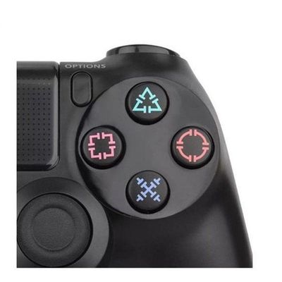 Controle Compatível Com Ps4 Sem Fio Joystick Wireless Doubleshock Preto