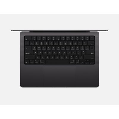 MacBook Pro 14", M5, CPU de 10 núcleos, GPU de 10 núcleos, 16GB RAM, 512GB SSD - Preto-espacial - Apple