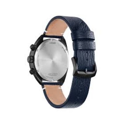Relógio Citizen Masculino Ref: Ca7048-08l Solar Black Cronógrafo Eco-Drive