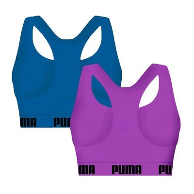 Kit 2 Tops Puma Nadador Sem Costura Feminino GG