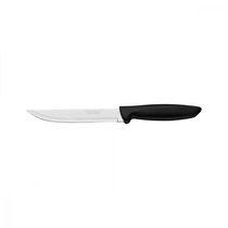 Faca para Cozinha Tramontina Plenus com Lamina em Aço Inox e Cabo de Polipropileno Preto 6"