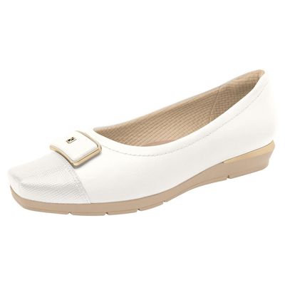 Sapatilha Feminina Maxi Branco Piccadilly 147301-6 38