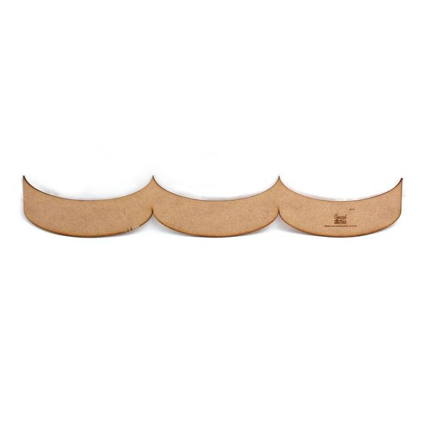 Régua Para Barrado Mdf Babado Simples