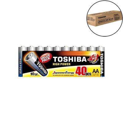 Pilha Alcalina Aa 1,5v Toshiba C-40