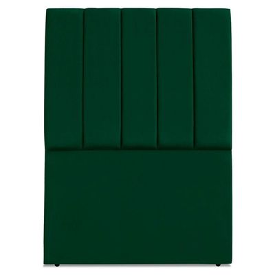 Cabeceira Solteiro 90 Cm Com Frame Dalia Suede Verde Artte Verde