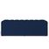 Calçadeira Recamier Baú Para Cama De Casal King Dália 195x50 cm W01 Suede Azul Marinho - Lyam