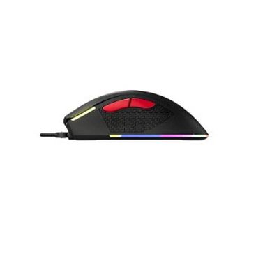 Mouse Óptico AOC Com Fio USB Preto 7200 DPI 07 Botões LED
