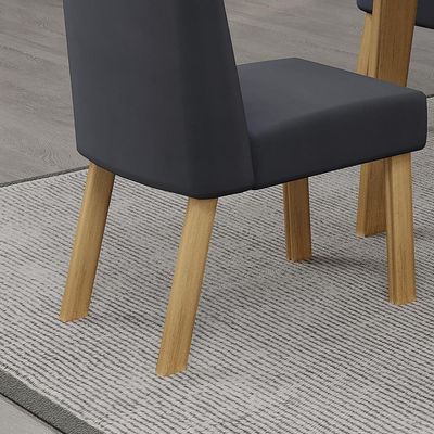 Conjunto 2 Cadeiras Estofadas Para Mesa De Jantar Firenze Bom Pastor