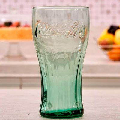 Copo Contour Coca Cola Verde 470ml 12 Unidades - Nadir 705007