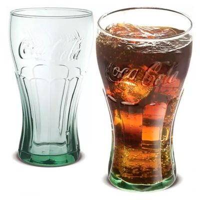 Copo Contour Coca Cola Verde 470ml 12 Unidades - Nadir 705007