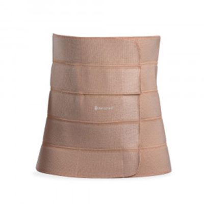 Faixa Abdominal 5 Painéis Ortho Care Dellamed G / Bege