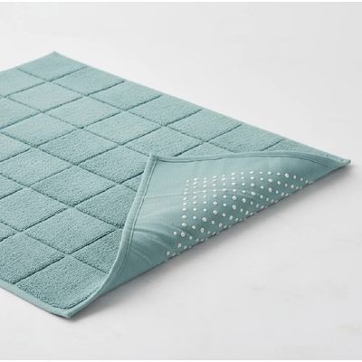 Toalha Piso Delicatta 50cm x 75cm Azul Claro Teka