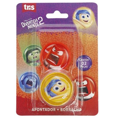 KIT APONTADOR COM DEPÓSITO + BORRACHA DIVERTIDAMENTE - TRIS