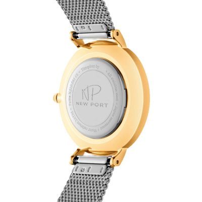 Relógio Feminino Analógico Casual 32mm + Bracelete Dourado