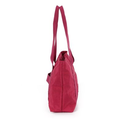 Bolsa Tote Feminina Up4You Luxcel Nylon Shopping Bag BU78736 Vinho
