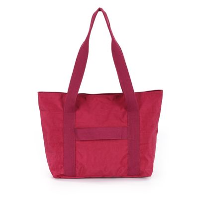 Bolsa Tote Feminina Up4You Luxcel Nylon Shopping Bag BU78736 Vinho