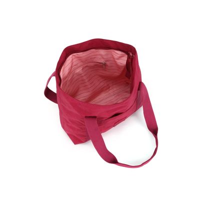 Bolsa Tote Feminina Up4You Luxcel Nylon Shopping Bag BU78736 Vinho