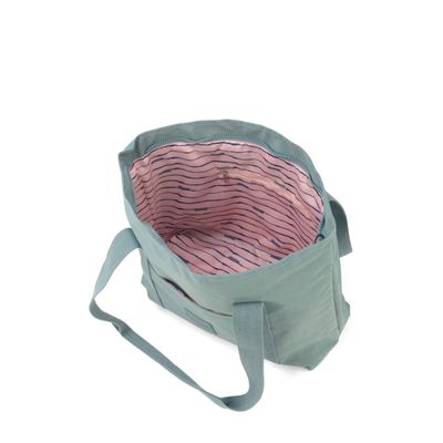 Bolsa Tote Feminina Up4You Luxcel Nylon Shopping Bag BU78736 Azul