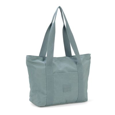 Bolsa Tote Feminina Up4You Luxcel Nylon Shopping Bag BU78736 Azul