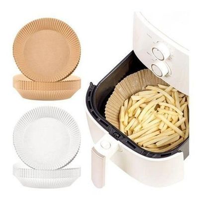 Forro De Papel 100 Unidades Tapete Forma Kit Airfryer Microondas Forno