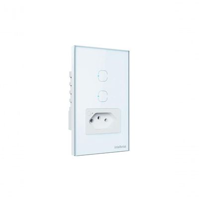 Tomada Simples 10a Smart Wi-fi Ets 2002 Branco 4850068