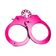 Algemas Metal Colorida Chave Trava Fantasia Rosa Pink