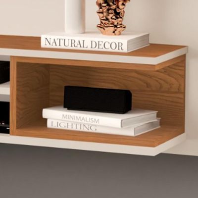 Painel Londres - Mdp-mdf 1 Porta E 1 Gaveta Off White-nature - Movelove