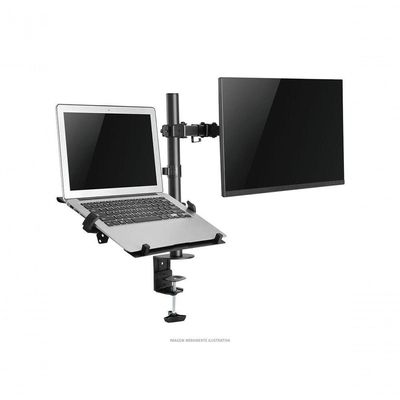 Suporte Para Monitor E Com Articulação Dupla -