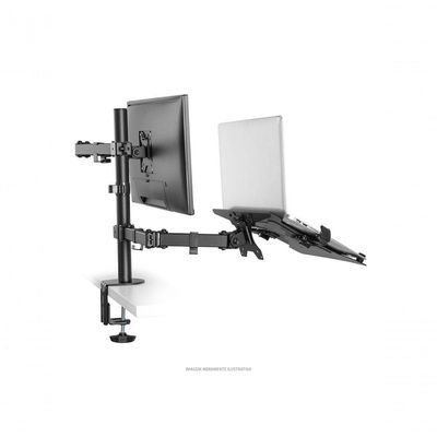 Suporte Para Monitor E Com Articulação Dupla -