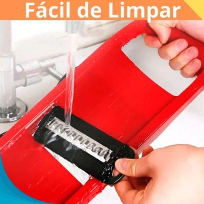 Fatiador De Queijos E Frutas Inox 3 Em 1