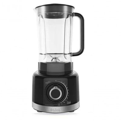 Liquidificador Philco Luxx Ball Turbo 3l 1200w Preto 110V