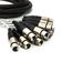 Multicabos Xlr 12 Vias Amphenol - 35 Mt