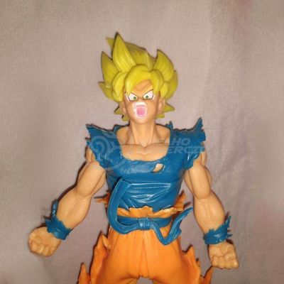 Boneco Goku Ssj Super Sayajin 2 Dragonball Z Super 20Cm