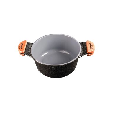 Caçarola Preto Liso Antiaderente em Cerâmica Javali AM 30cm
