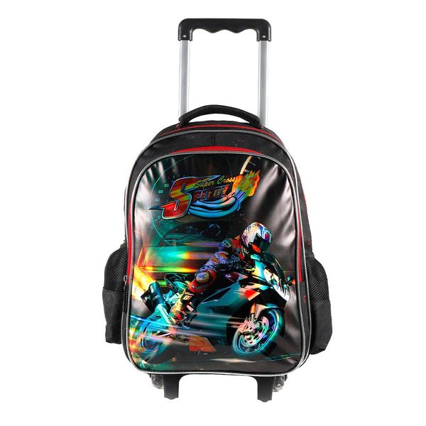Mochilete Infantil Masculina Motocross - Yins Mochilete Infantil Masculina Motocross - Yins
