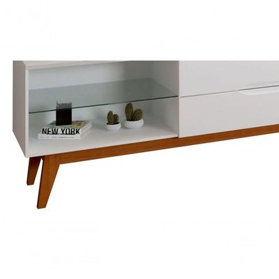 Rack Para Tv Limit 2.2 Branco - Moveisaqui